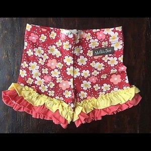 Matilda Jane French fry shorties size 2